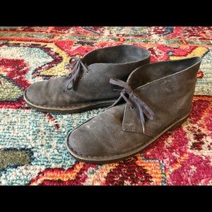 Grey Clark’s Desert Chukka Boots